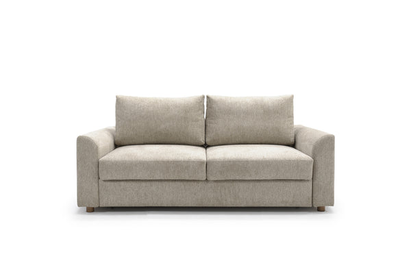Innovation Living - Neah Queen Sofa Bed in Halifax Antique with Slim, Standard, or Curved Arms