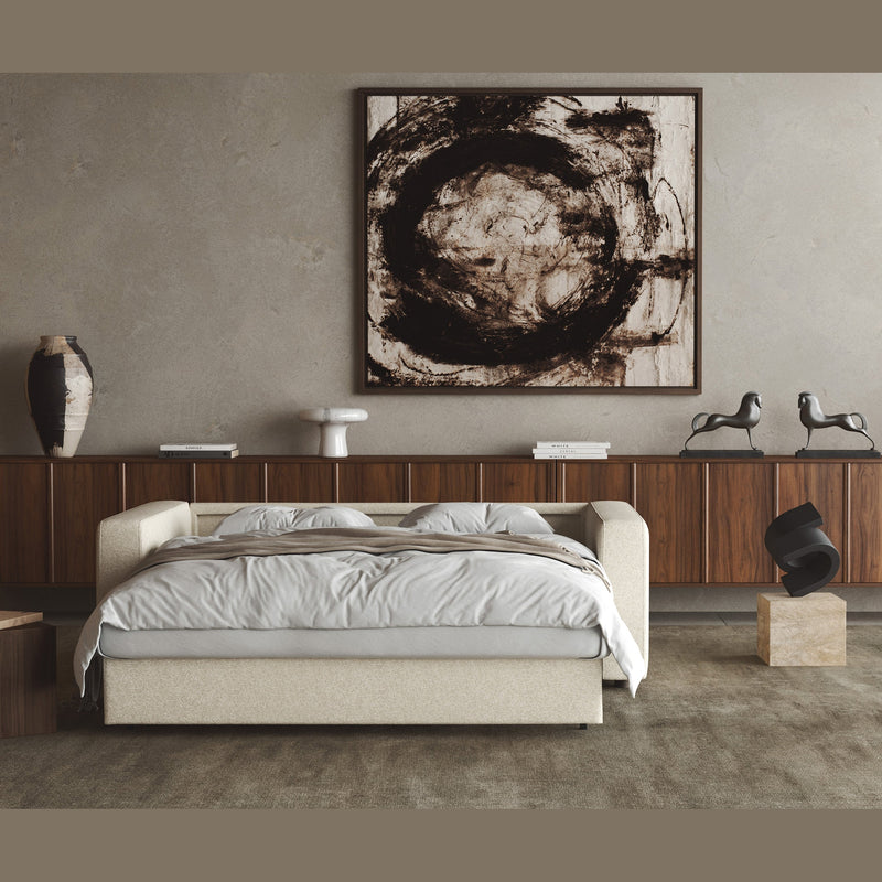 Innovation Living Neah Sofa Bed with Slim, Standard, or Curved Arms in Full, Queen, or King