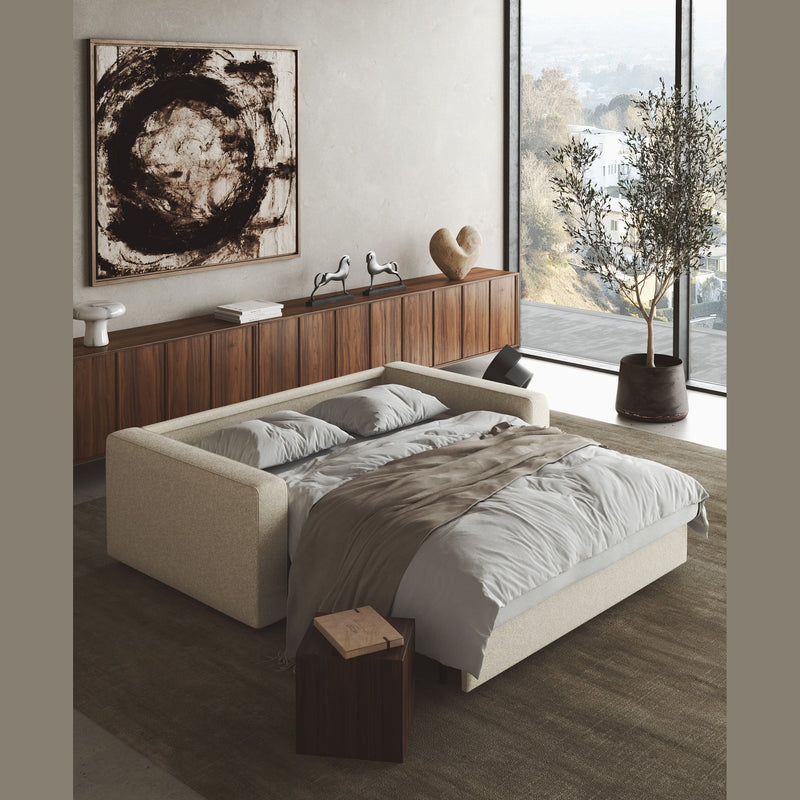 Innovation Living Neah Sofa Bed with Slim, Standard, or Curved Arms in Full, Queen, or King