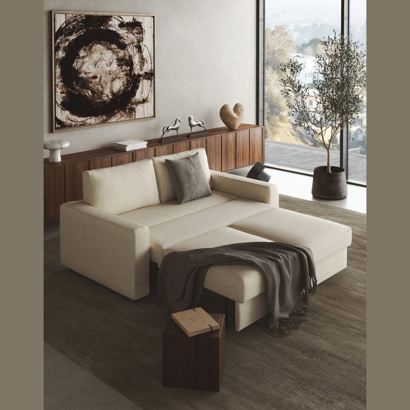 Innovation Living Neah Sofa Bed with Slim, Standard, or Curved Arms in Full, Queen, or King