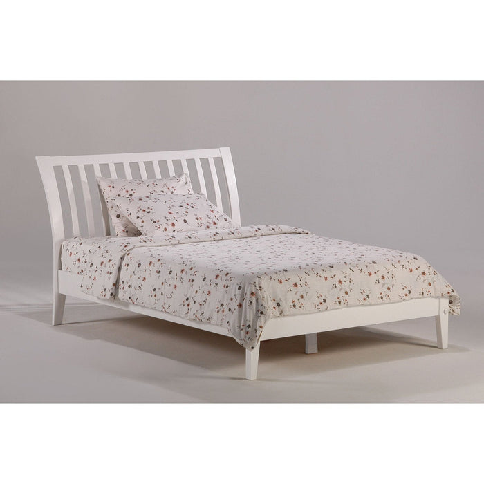 Night and Day Furniture - K-Series Nutmeg Bed, All Sizes in Cherry, Chocolate, Natural, Stonewash, and White