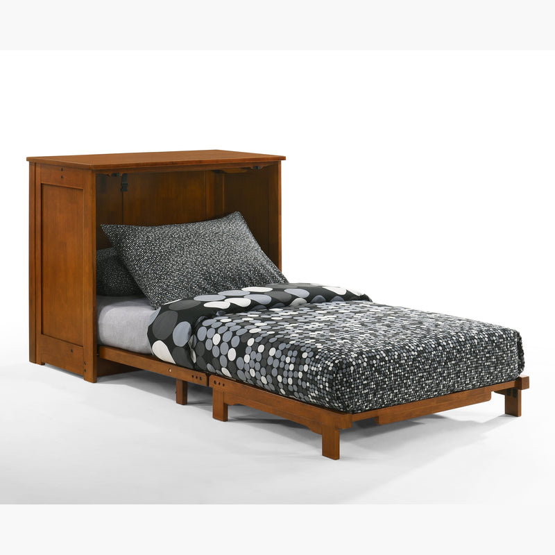 Night and Day Furniture - Orion Cabinet Murphy Bed with Mattress in Full or Twin