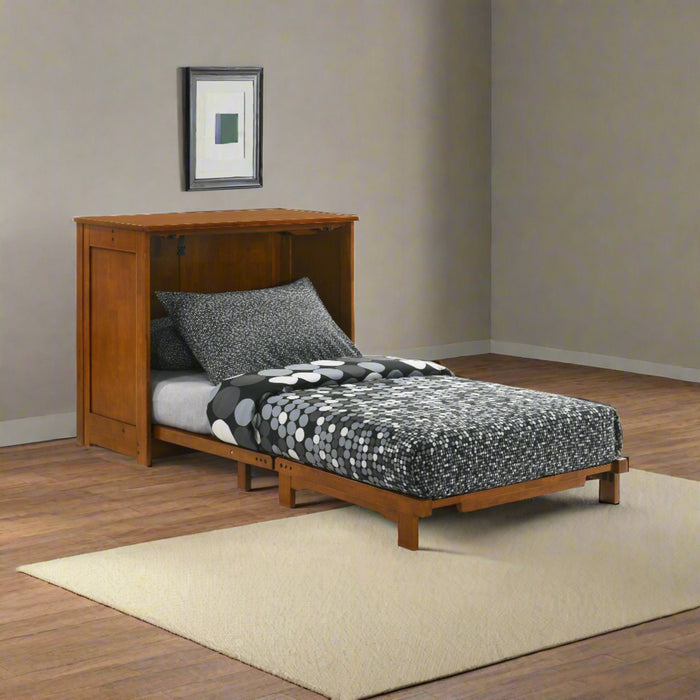 Night and Day Furniture - Orion Cabinet Murphy Bed with Mattress in Full or Twin