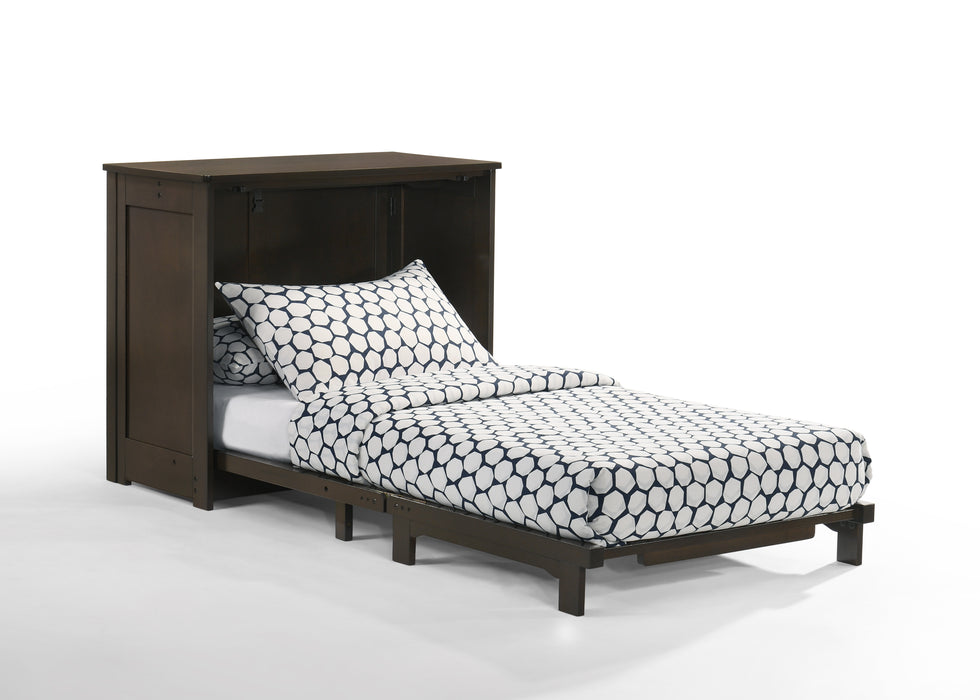 Night and Day Furniture - Orion Cabinet Murphy Bed with Mattress in Full or Twin