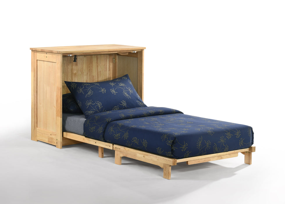 Night and Day Furniture - Orion Cabinet Murphy Bed with Mattress in Full or Twin