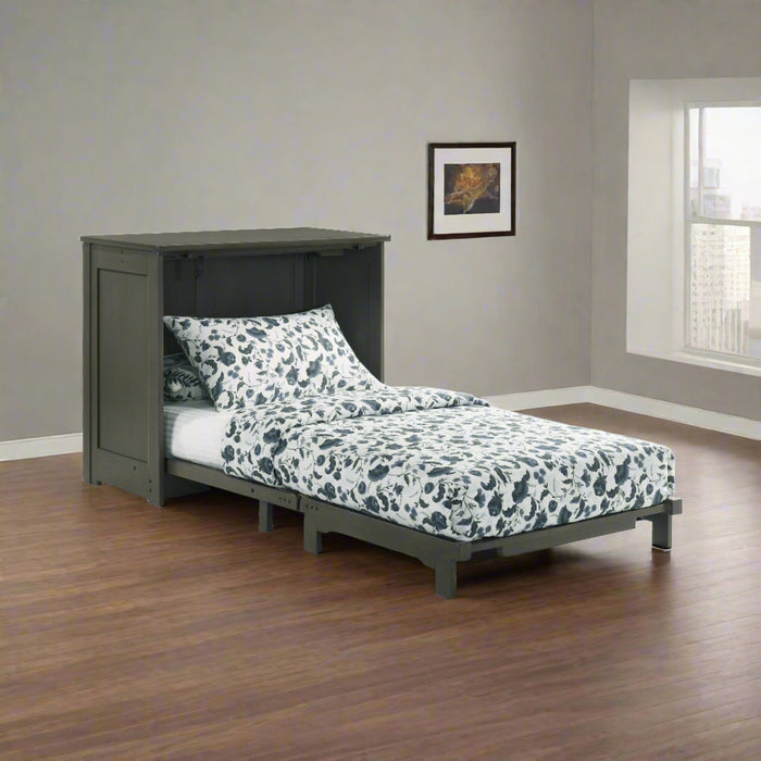 Night and Day Furniture - Orion Cabinet Murphy Bed with Mattress in Full or Twin