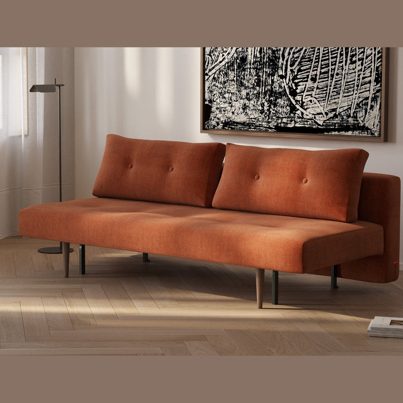 Innovation Living -  Recast Plus Sofa Bed in Natural, Paprika, & Nist Blue Colors