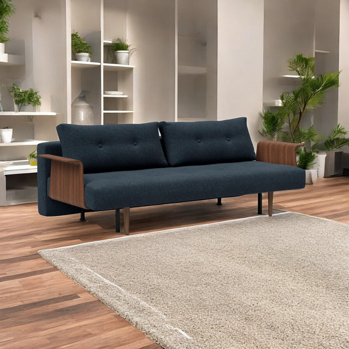 Innovation Living -  Recast Plus Sofa Bed in Natural, Paprika, & Nist Blue Colors