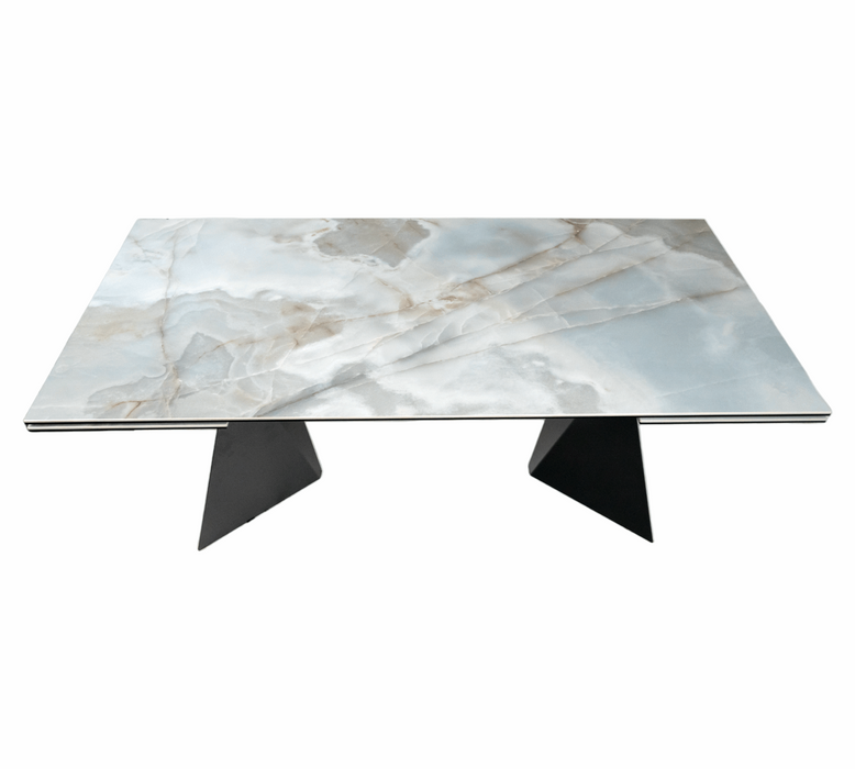 Maxima House - Alberto Ceramic Top Extendable Dining Table