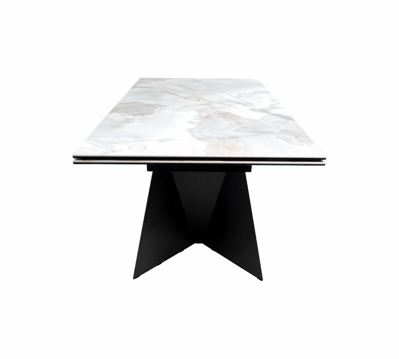 Maxima House - Alberto Ceramic Top Extendable Dining Table