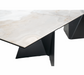 Maxima House - Alberto Ceramic Top Extendable Dining Table