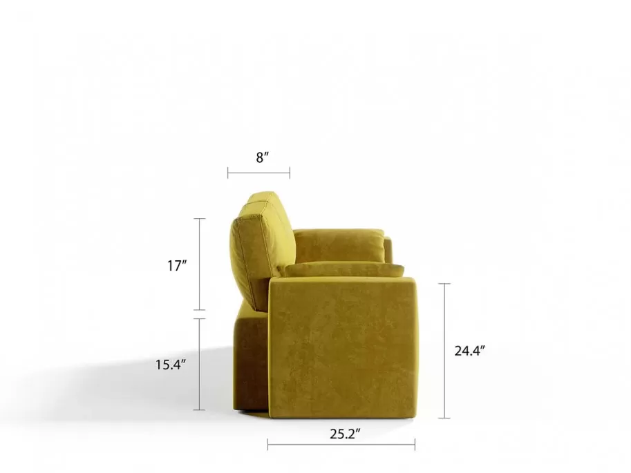 Multimo - Vertical Queen 2 Seat Sofa