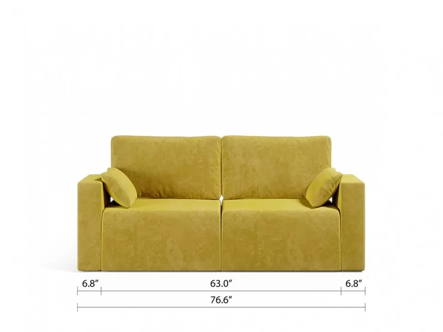 Multimo - Vertical Queen 2 Seat Sofa