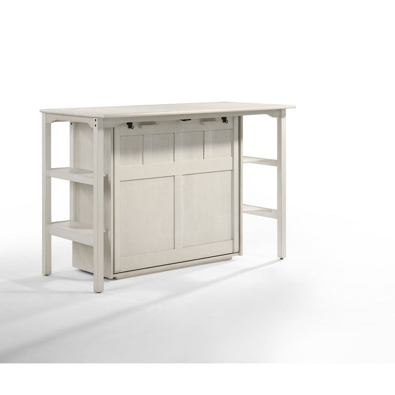 Night and Day Furniture - Siesta Twin Desk Bed with Mattress