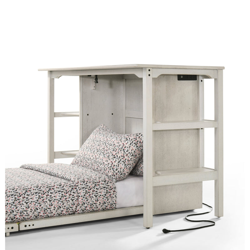 Night and Day Furniture - Siesta Twin Desk Bed with Mattress