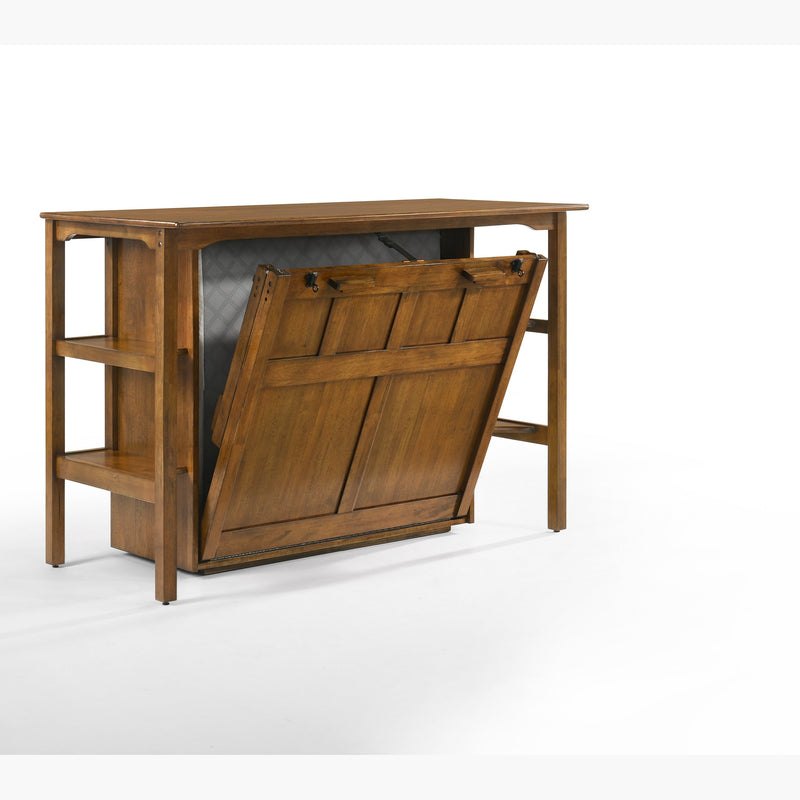 Night and Day Furniture - Siesta Twin Desk Bed with Mattress
