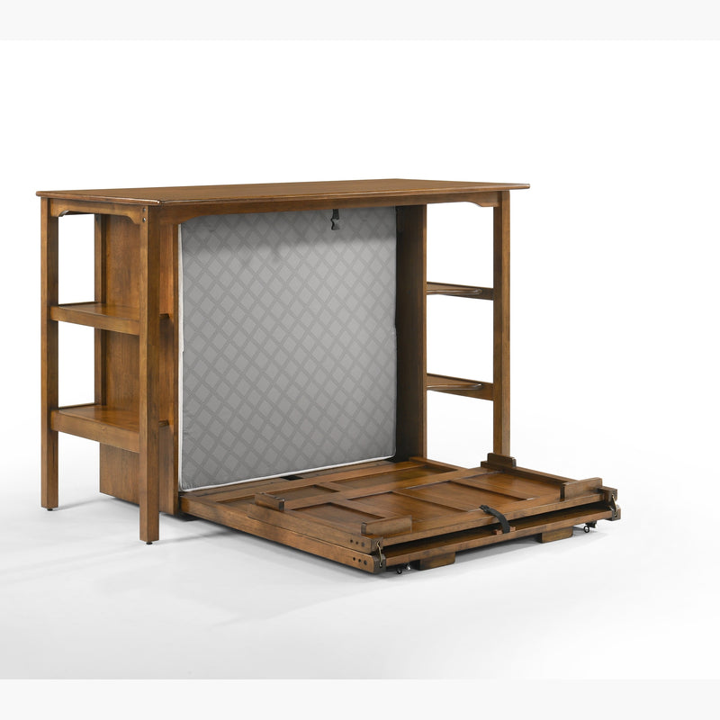Night and Day Furniture - Siesta Twin Desk Bed with Mattress