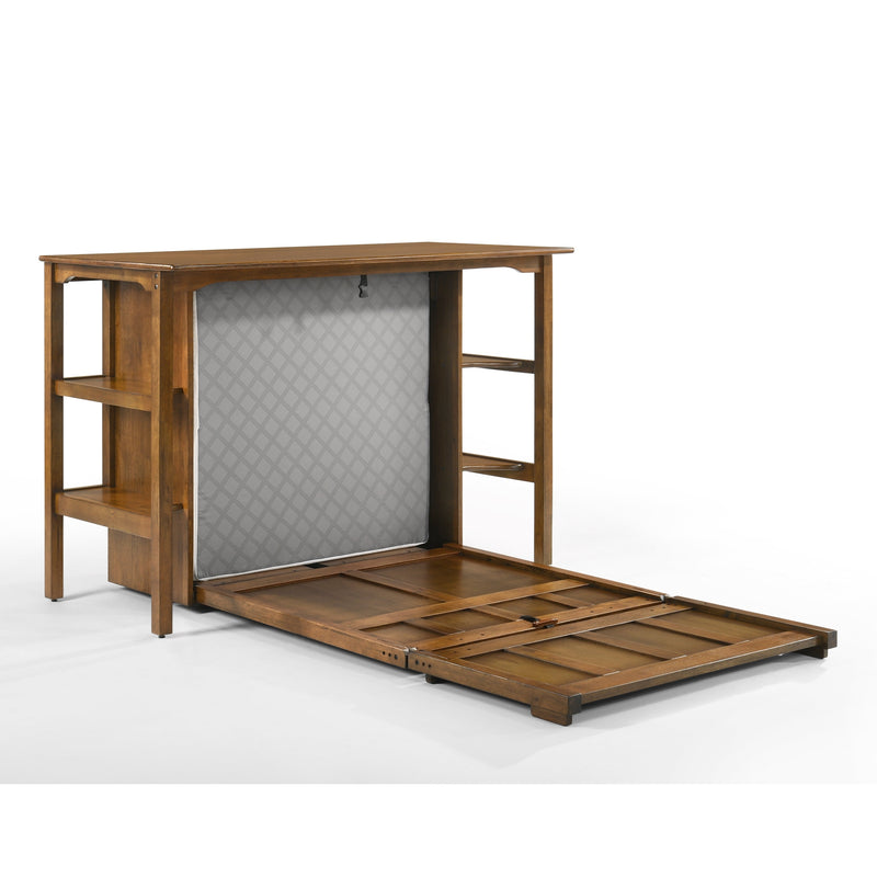Night and Day Furniture - Siesta Twin Desk Bed with Mattress