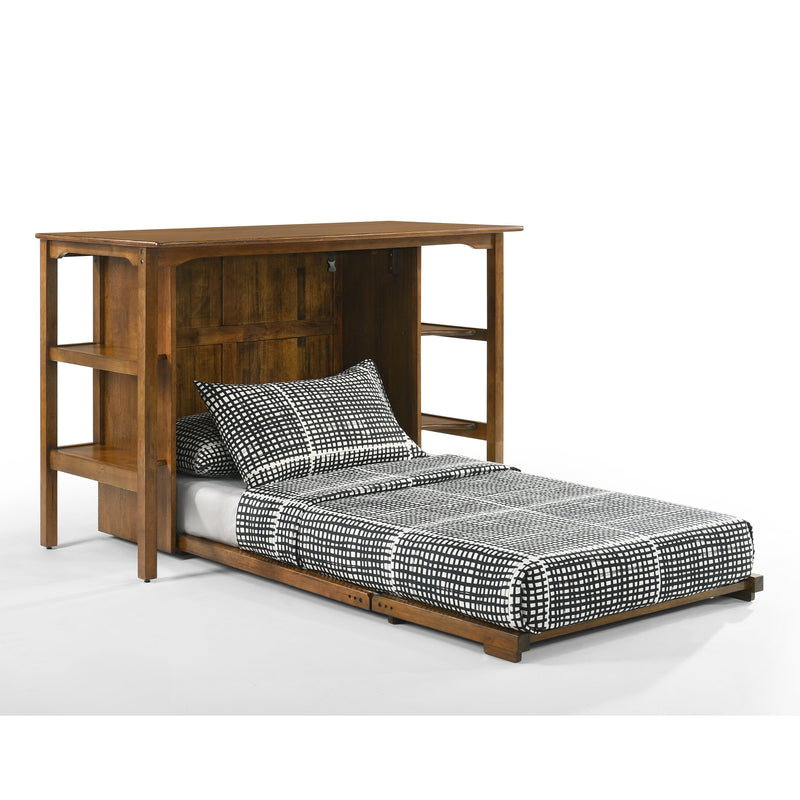 Night and Day Furniture - Siesta Twin Desk Bed with Mattress