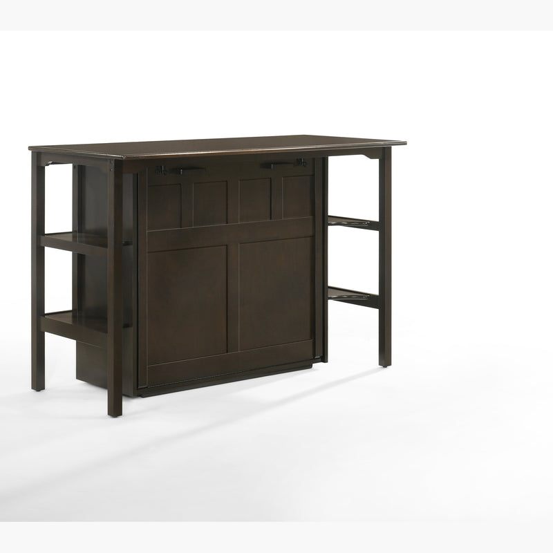 Night and Day Furniture - Siesta Twin Desk Bed with Mattress