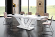 Maxima House - Aviv High Gloss Extendable Dining Table