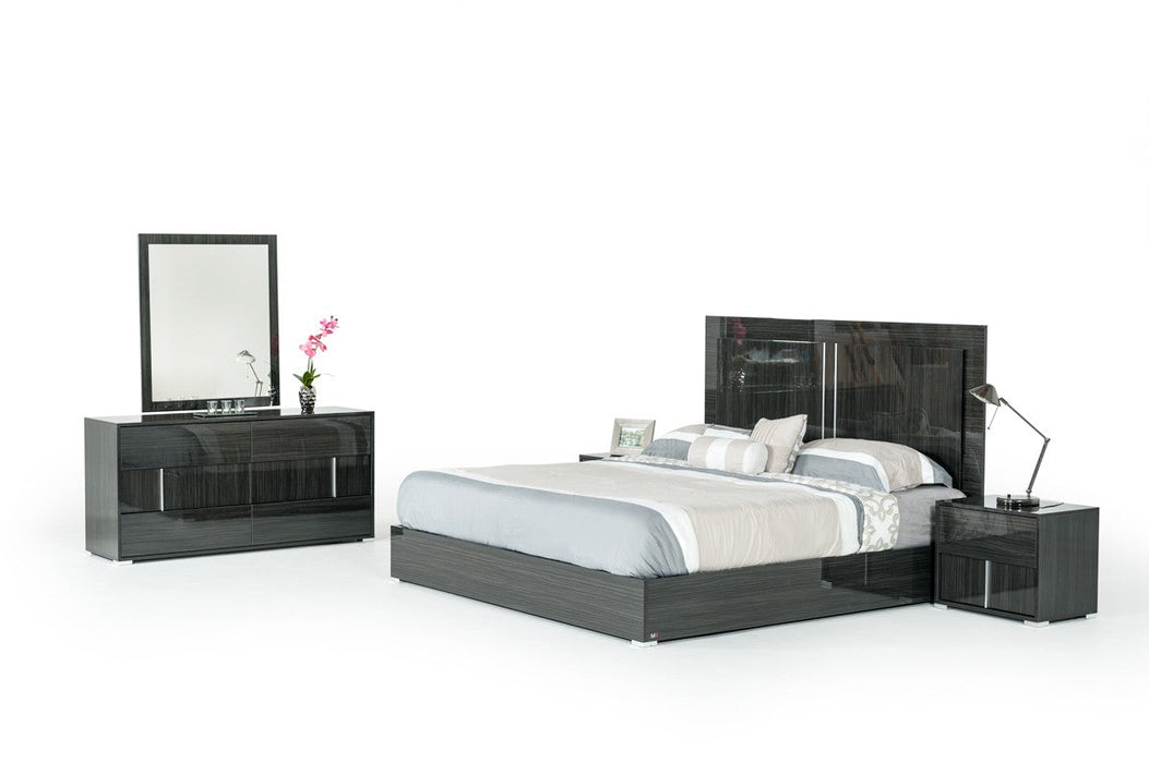 Jubilee Furniture - Axman Italian Modern Grey Bedroom Set