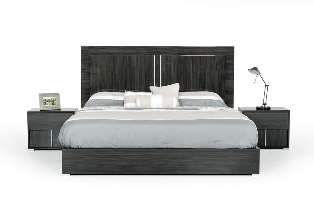 Jubilee Furniture - Axman Italian Modern Grey Bedroom Set