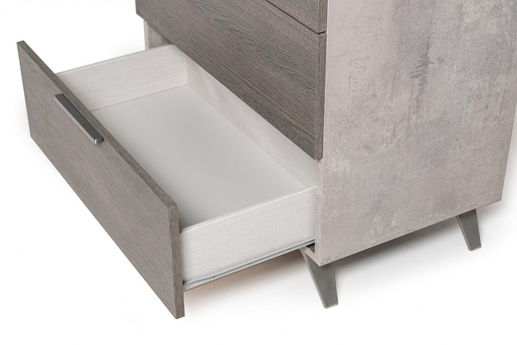 Jubilee Furniture - Brubon Modern Faux Concrete & Grey Bedroom Set