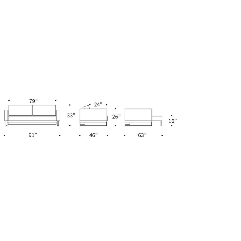 Innovation Living - Cassius D.E.L. Sofa Bed
