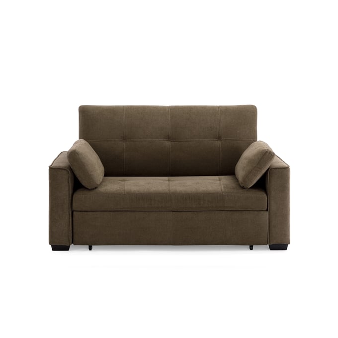 Night and Day - Nantucket Queen/Full/Twin Sleeper Sofa in Cappuccino, Charcoal, Light Gray, Navy