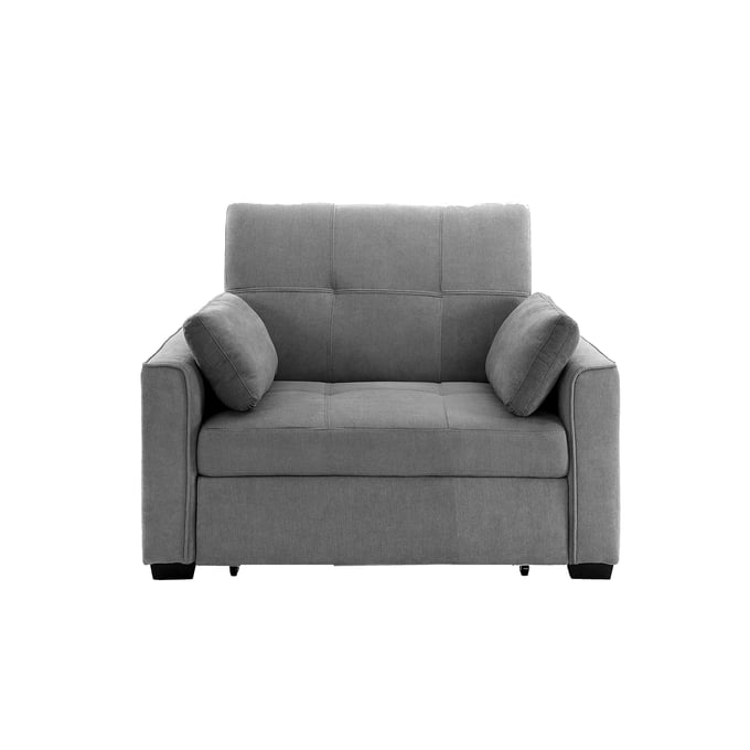 Night and Day - Nantucket Queen/Full/Twin Sleeper Sofa in Cappuccino, Charcoal, Light Gray, Navy