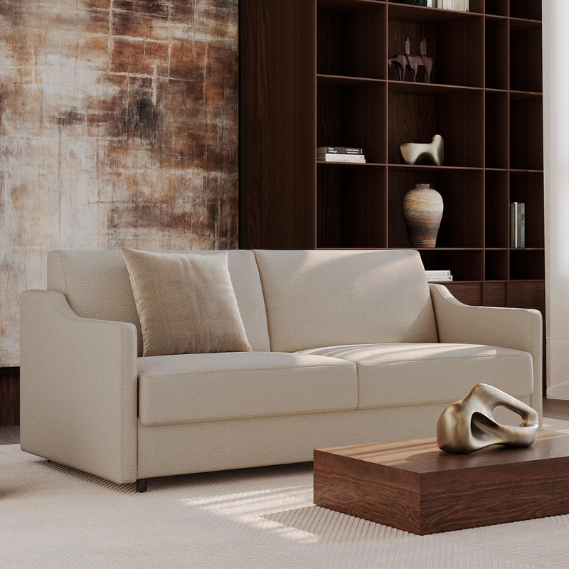 Carnell Sleeper Sofa Slope Arms