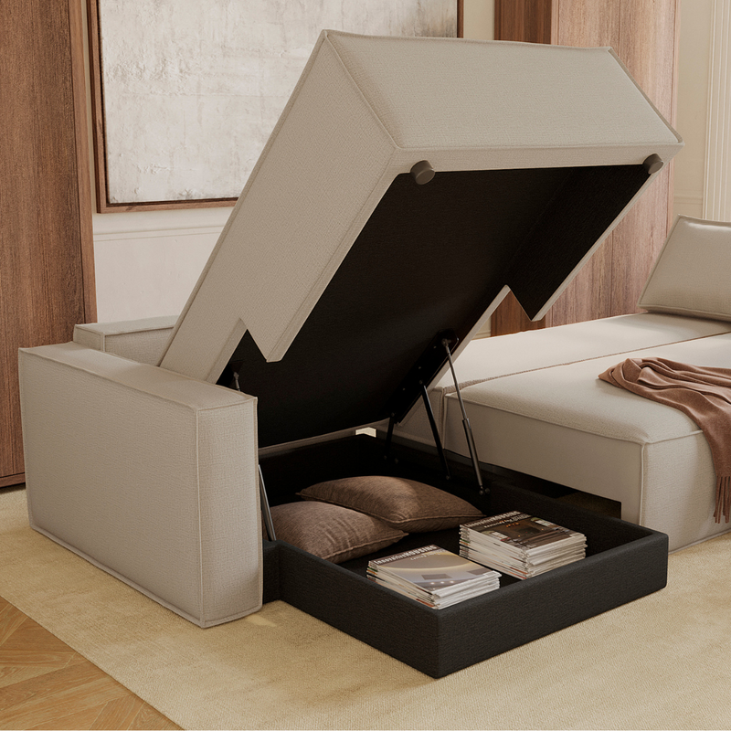Innovation Living - Newilla Sleeper Sectional