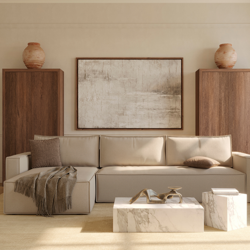 Innovation Living - Newilla Sleeper Sectional