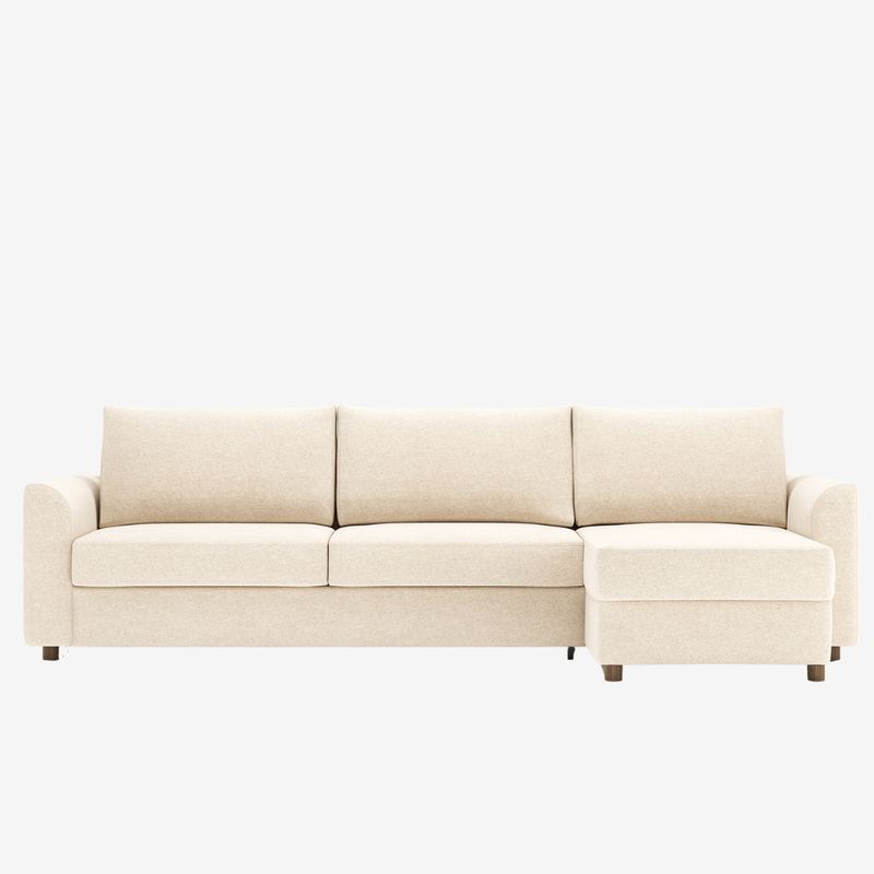 Neah Sleeper Sectional Curved Arms