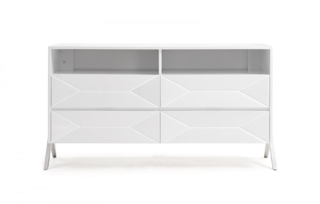 Jubilee Furniture - Cath Modern White Bedroom Set