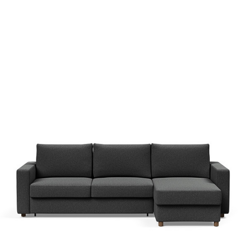 Innovation Living - Neah Sleeper Sectional with Chaise, Slim, Standard, or Curved Arms in Full, Queen, or King