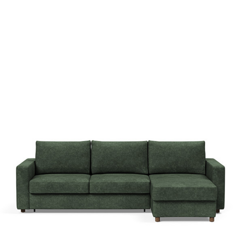 Innovation Living - Neah Sleeper Sectional with Chaise, Slim, Standard, or Curved Arms in Full, Queen, or King