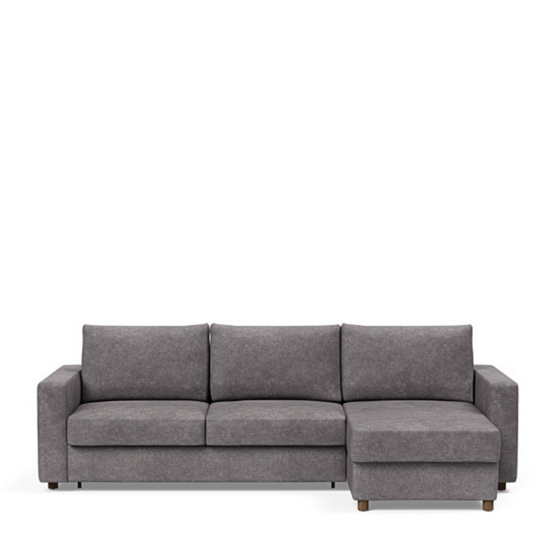 Innovation Living - Neah Sleeper Sectional with Chaise, Slim, Standard, or Curved Arms in Full, Queen, or King