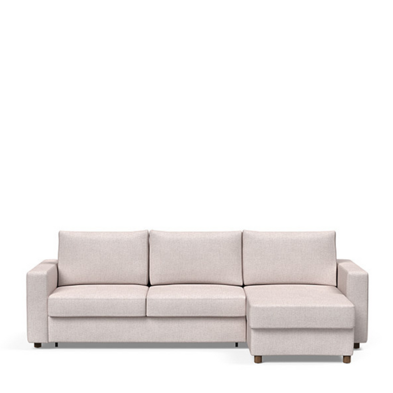 Innovation Living - Neah Sleeper Sectional with Chaise, Slim, Standard, or Curved Arms in Full, Queen, or King