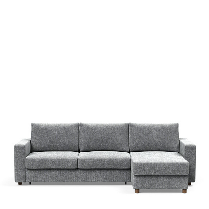 Innovation Living - Neah Sleeper Sectional with Chaise, Slim, Standard, or Curved Arms in Full, Queen, or King