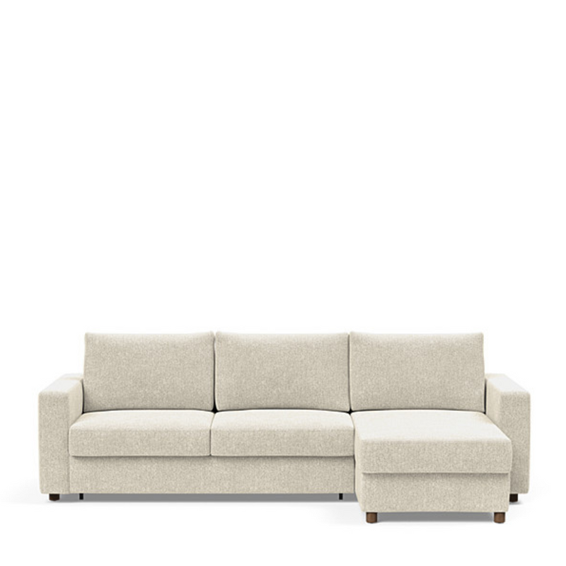 Innovation Living - Neah Sleeper Sectional with Chaise, Slim, Standard, or Curved Arms in Full, Queen, or King