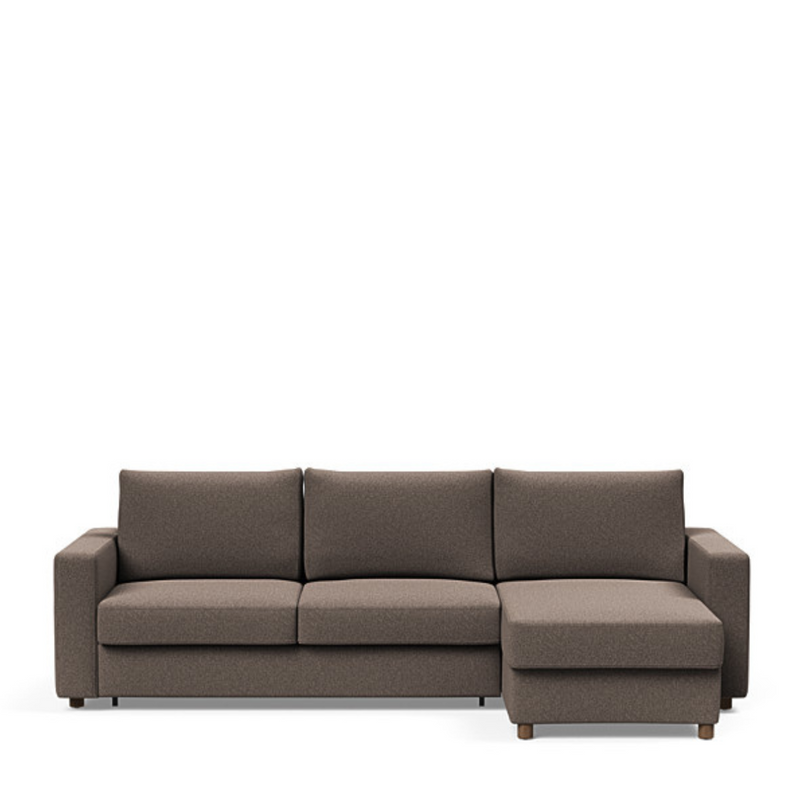 Innovation Living - Neah Sleeper Sectional with Chaise, Slim, Standard, or Curved Arms in Full, Queen, or King