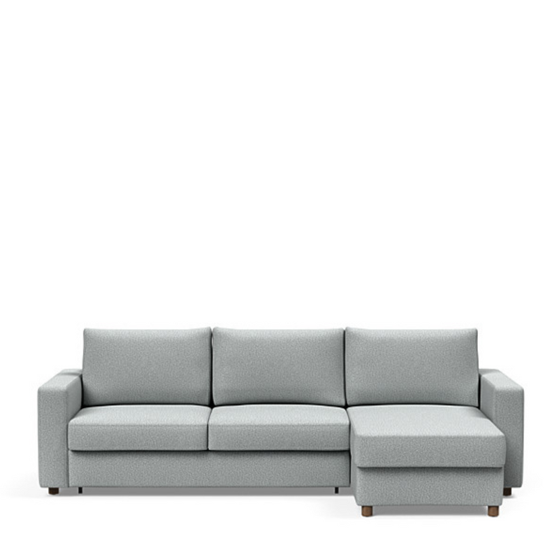 Innovation Living - Neah Sleeper Sectional with Chaise, Slim, Standard, or Curved Arms in Full, Queen, or King