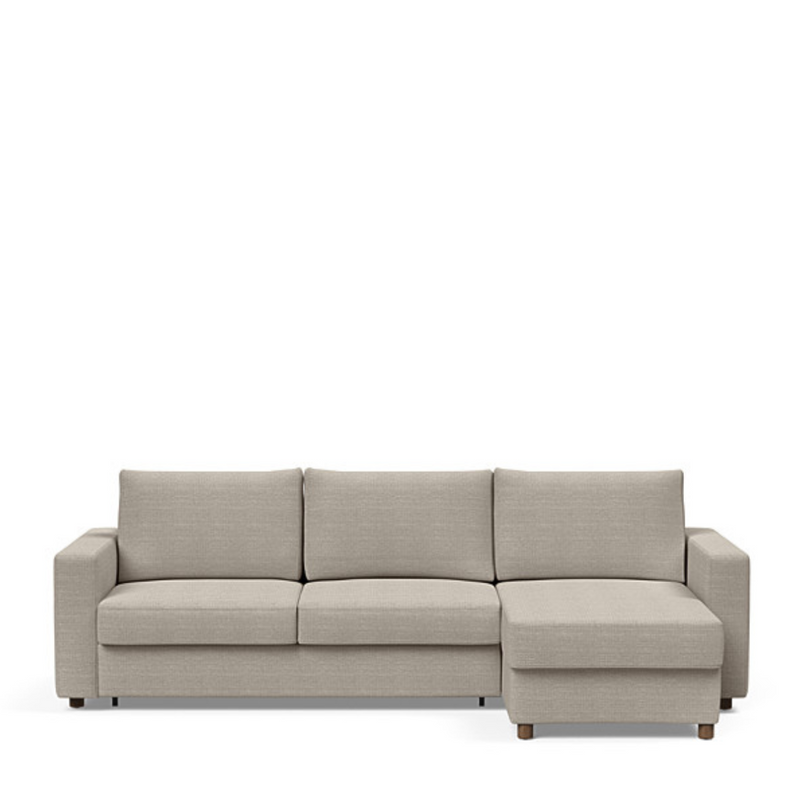 Innovation Living - Neah Sleeper Sectional with Chaise, Slim, Standard, or Curved Arms in Full, Queen, or King