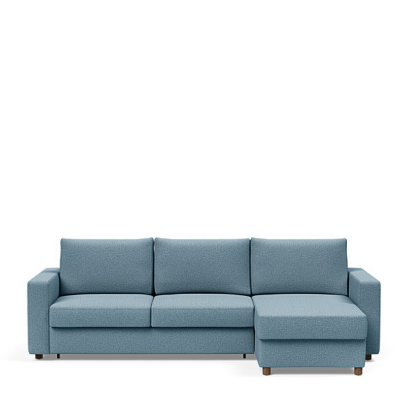 Innovation Living - Neah Sleeper Sectional with Chaise, Slim, Standard, or Curved Arms in Full, Queen, or King