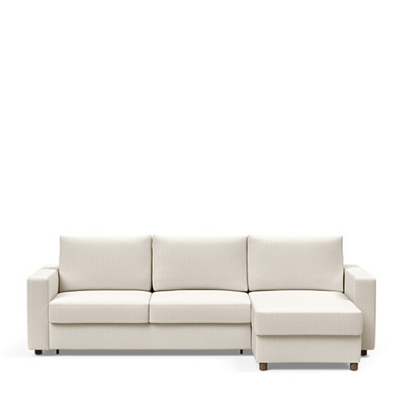 Innovation Living - Neah Sleeper Sectional with Chaise, Slim, Standard, or Curved Arms in Full, Queen, or King