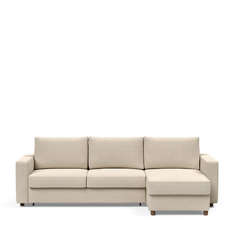 Innovation Living - Neah Sleeper Sectional with Chaise, Slim, Standard, or Curved Arms in Full, Queen, or King