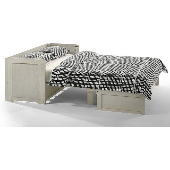 Night and Day - Murphy Cube 3 Cabinet Bed in Vintage White or Rustic Brown