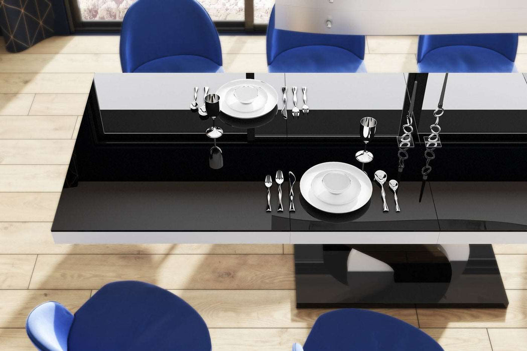 Maxima House - Bella High Gloss Extendable Dining Table